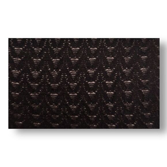 Love Your Assets Sara Blakely Tights Size 2 Black Textured Wishbone Shaping NWT - Picture 4 of 7